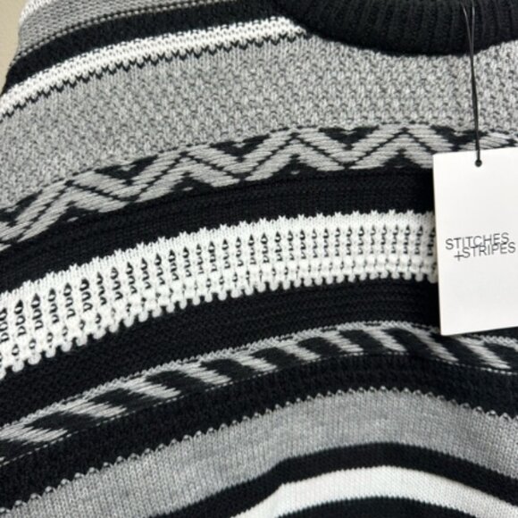 NWT Stitches + Stripes Black and Gray Women's Sweater - Picture 6 of 6